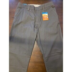 Columbia Pant Mens 32x32 Beige Chino Flex Roc Regular Stretch Omni-Shade UPF NWT